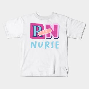 Cool RN nurse design Kids T-Shirt